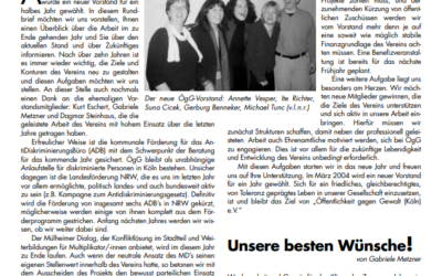 Rundbrief 2003*