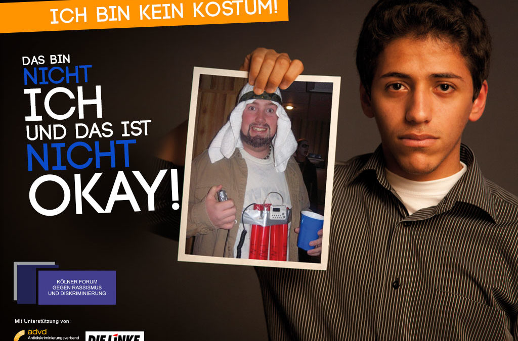 Plakat - Ich bin kein Kostüm